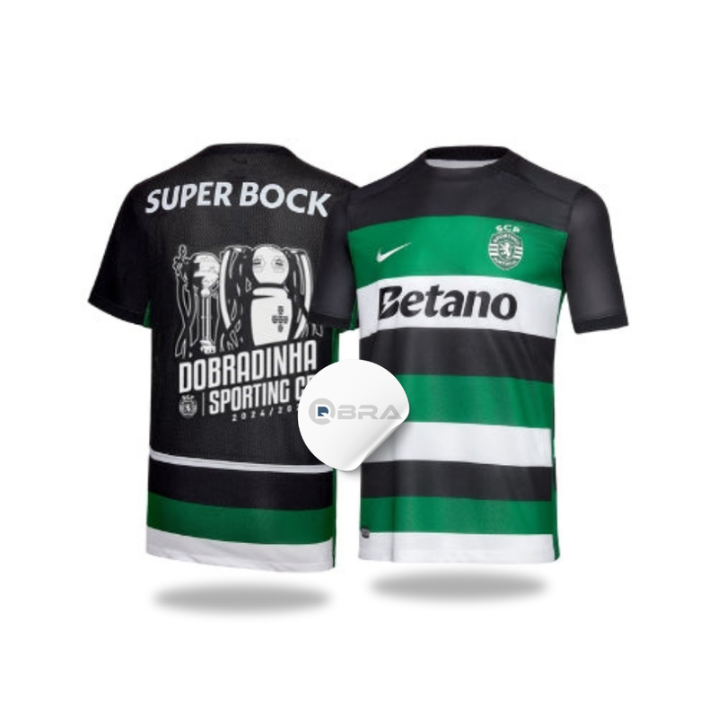 Camisola Sporting Principal 24/25 - Edição Dobradinha