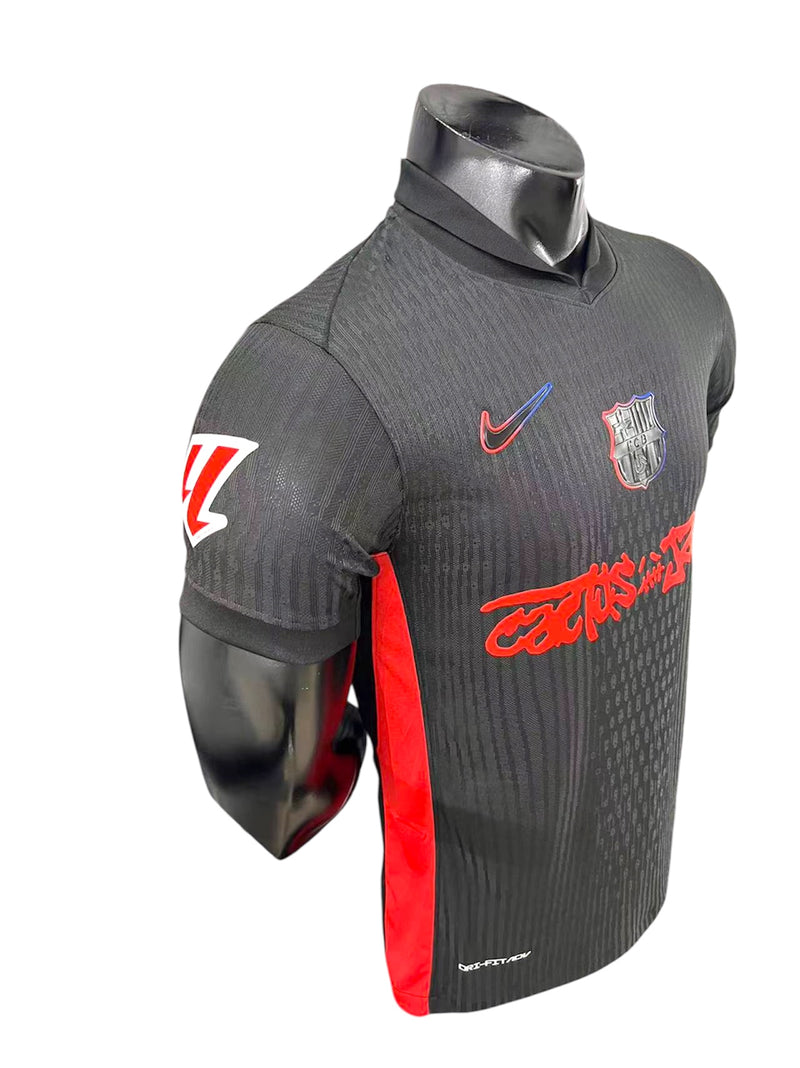 Camisola Barcelona Travis Scott Jogador - 25/26