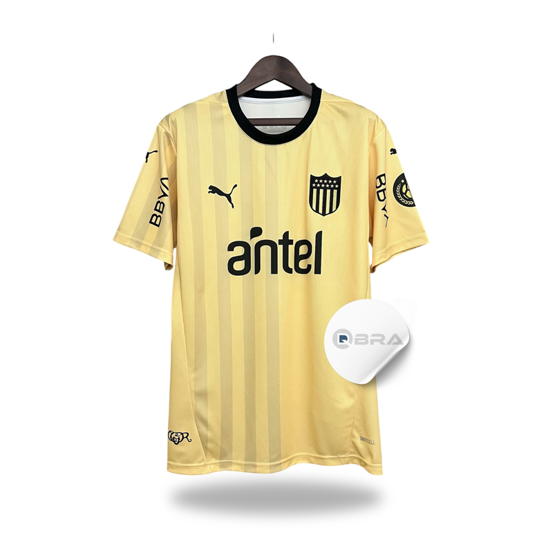 Camisola CA Penarol 2025-26 Alternativa Amarela Versão Adepto