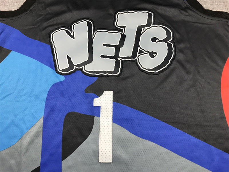 Jersey NBA Jordan Brooklyn Nets City edition 23/24