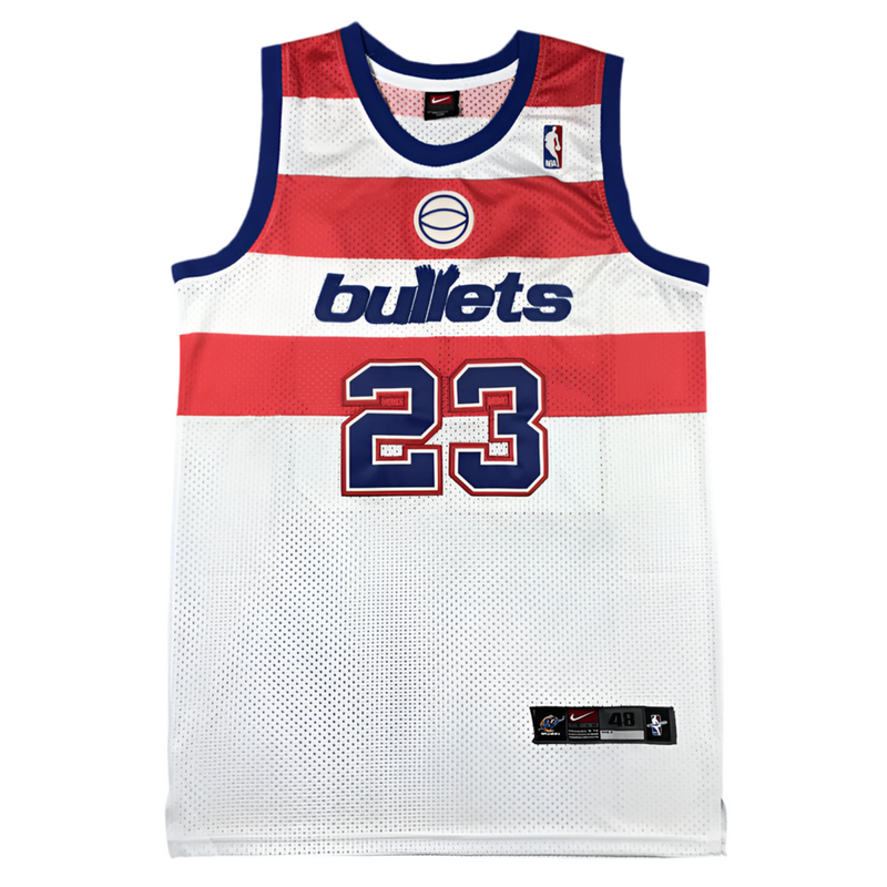 Jersey NBA Michael Jordan Washington Bullets Wizards Reebok 2003