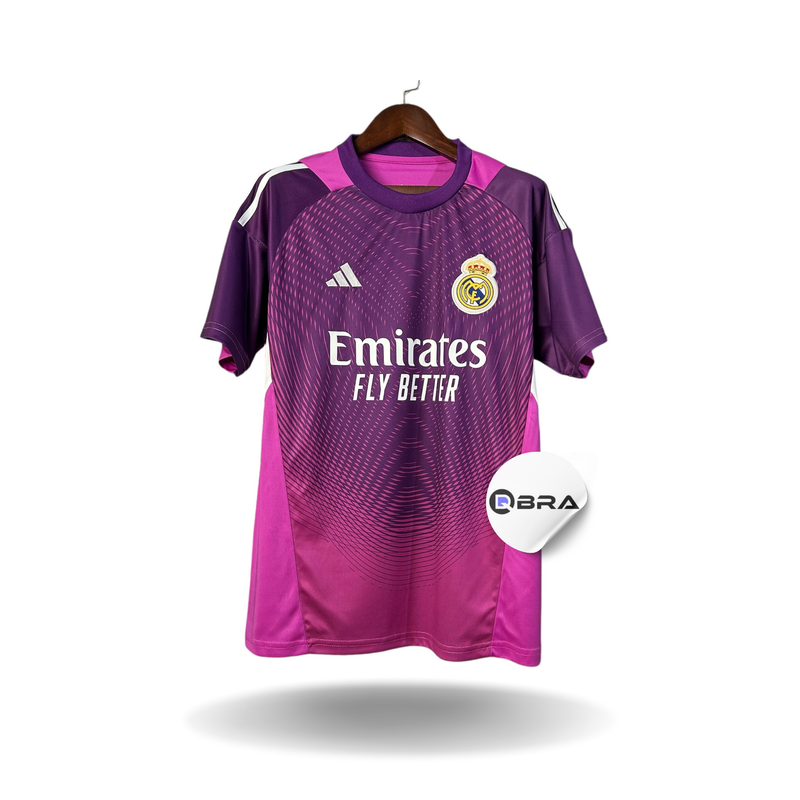 Camisola Real Madrid CF 2025-26 Guarda-Redes Versão Adepto