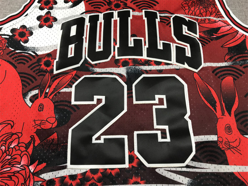 Jersey NBA Chicago Bulls Dennis “Japan” Special