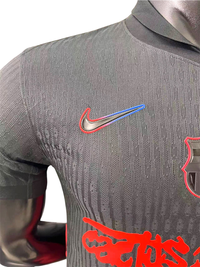 Camisola Barcelona Travis Scott Jogador - 25/26