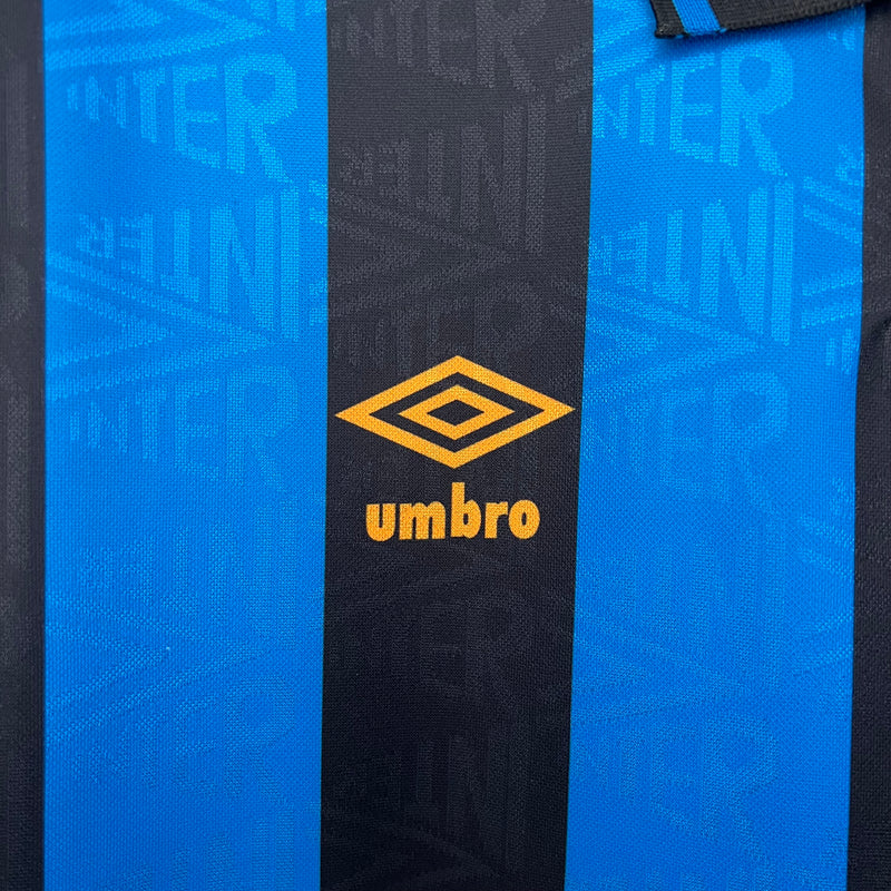 Camisola Principal Do Inter De Milão - 1992-94