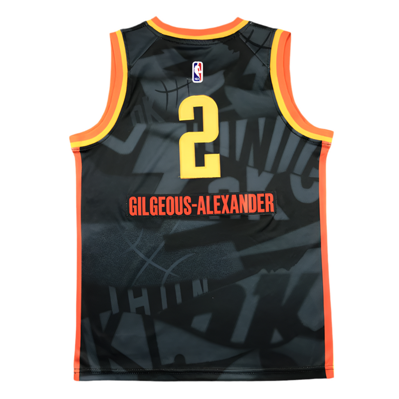 Jersey NBA Oklahoma City Thunder City Edition Azul 23/24 - Nike