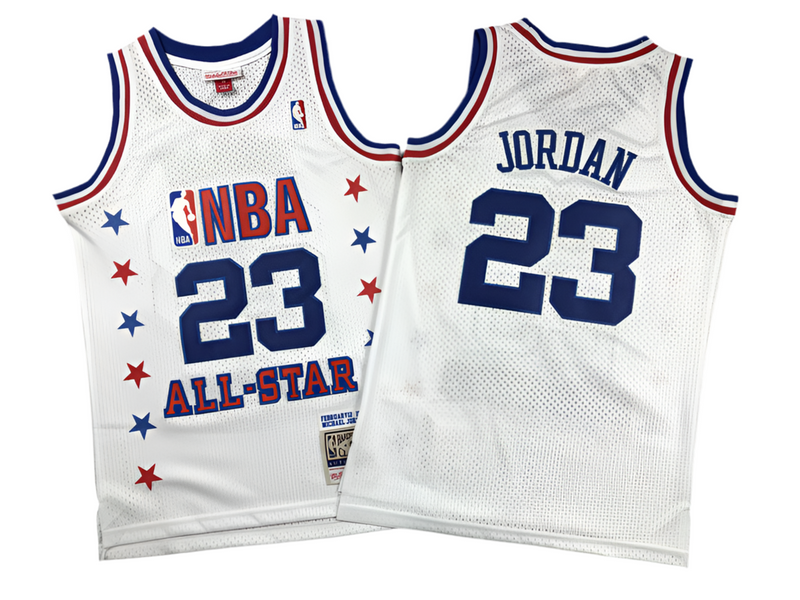 Jersey NBA Nino All Star 1989 DeAndre Jordan NO 23 Rojo branco