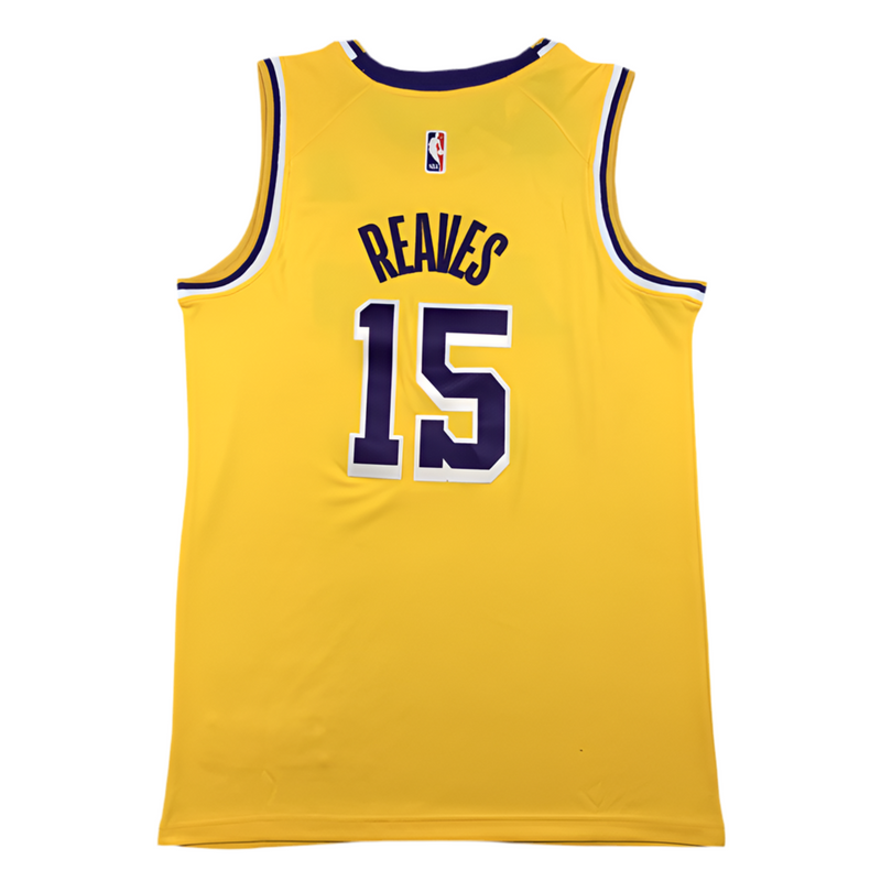 Jersey NBA Los Angeles Lakers Association Edition 24/25 Amarelo