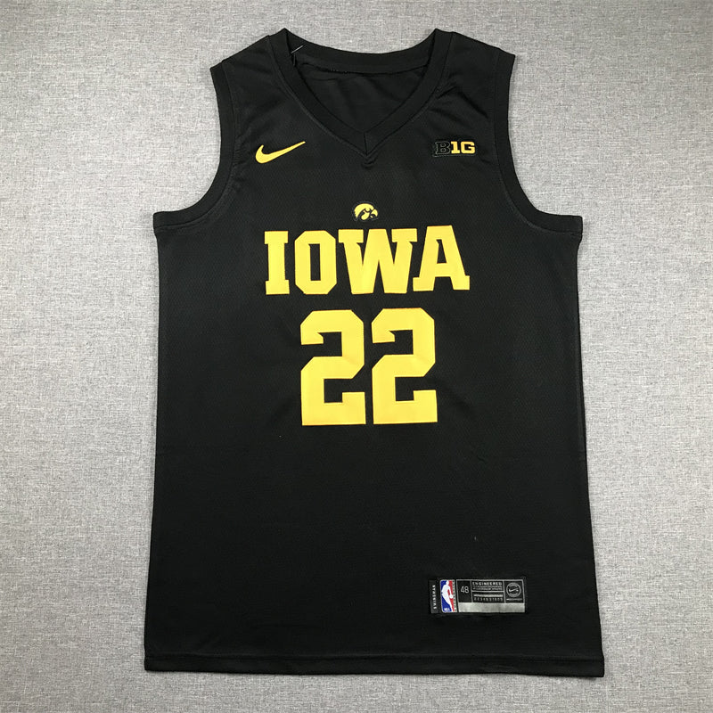 Jersey NBA Signed Iowa Hawkeyes 2024 black