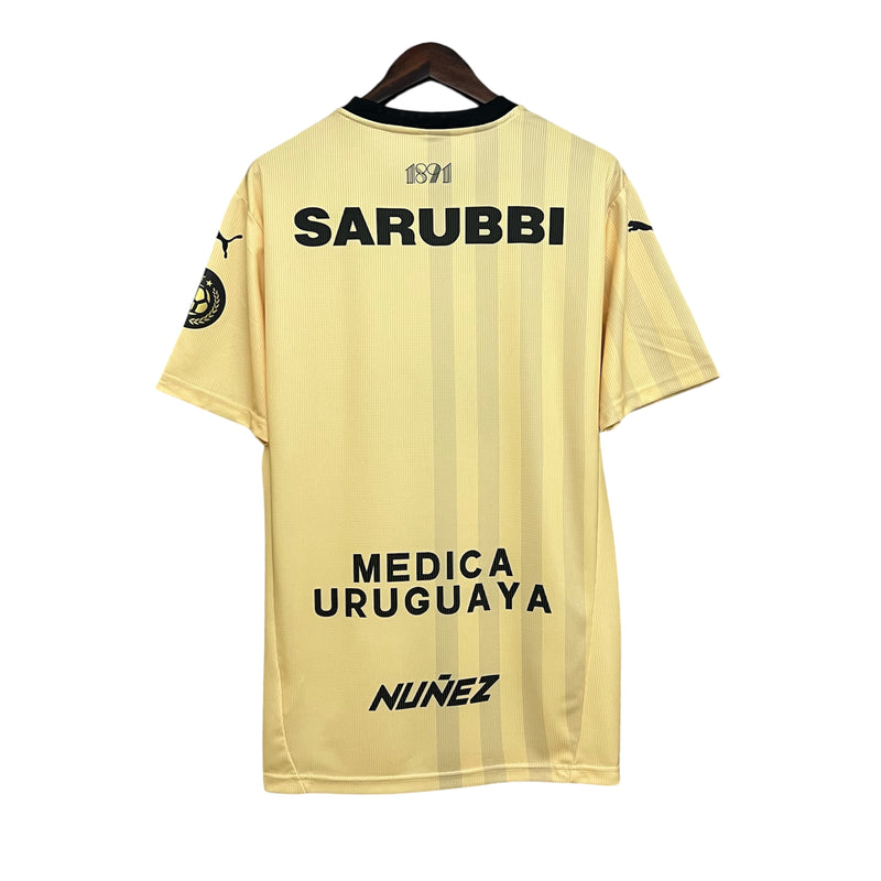 Camisola CA Penarol 2025-26 Alternativa Amarela Versão Adepto