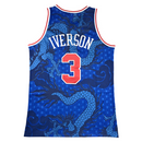 Jarsey NBA Philadelphia Mitchell & Ness Swingman Versão Especial Dragon