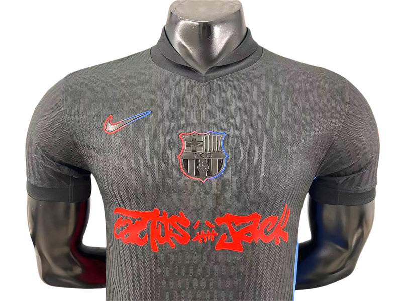 Camisola Barcelona Travis Scott Jogador - 25/26