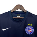 Camisa Bahia III 13/14 - Versão Retrô Azul e Rosa Degradê