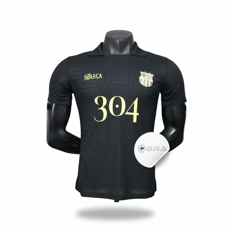 Camisola Barcelona Lamine Yamal Jogador - 24/25 Preto