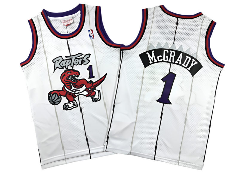 Jersey NBA Toronto Raptors - 1998 Branco