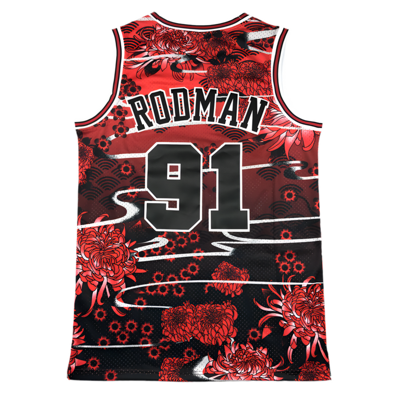 Jersey NBA Chicago Bulls Dennis “Japan” Special