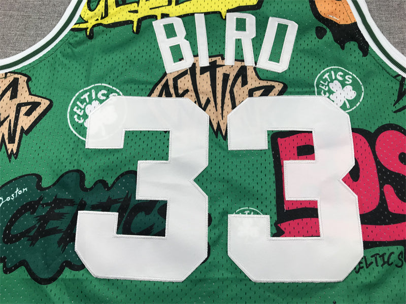 Jersey NBA Boston Celtics Graffiti Sticker HWC 07/08