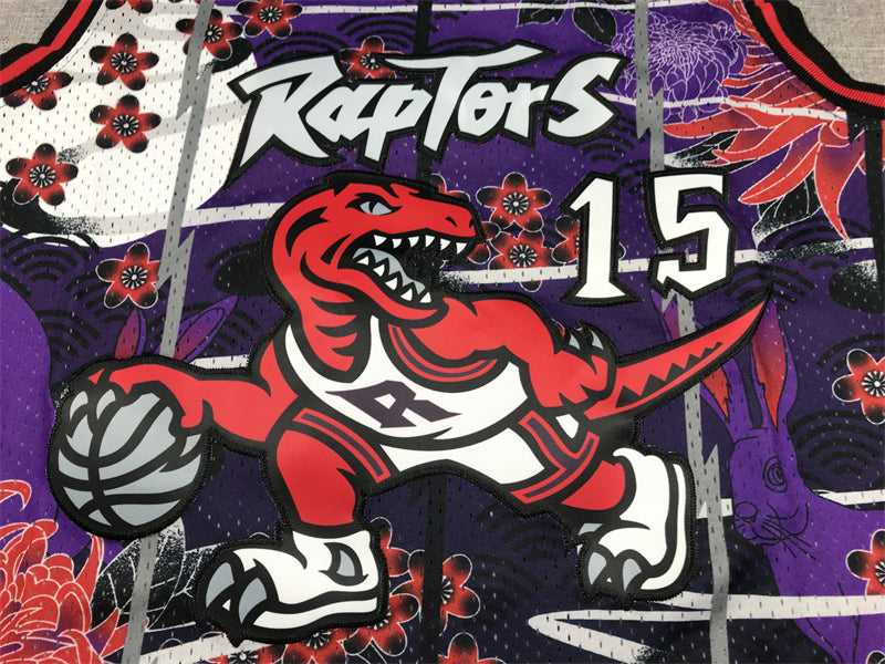 Jersey NBA Toronto Raptors Vince Carter “Japan” Special
