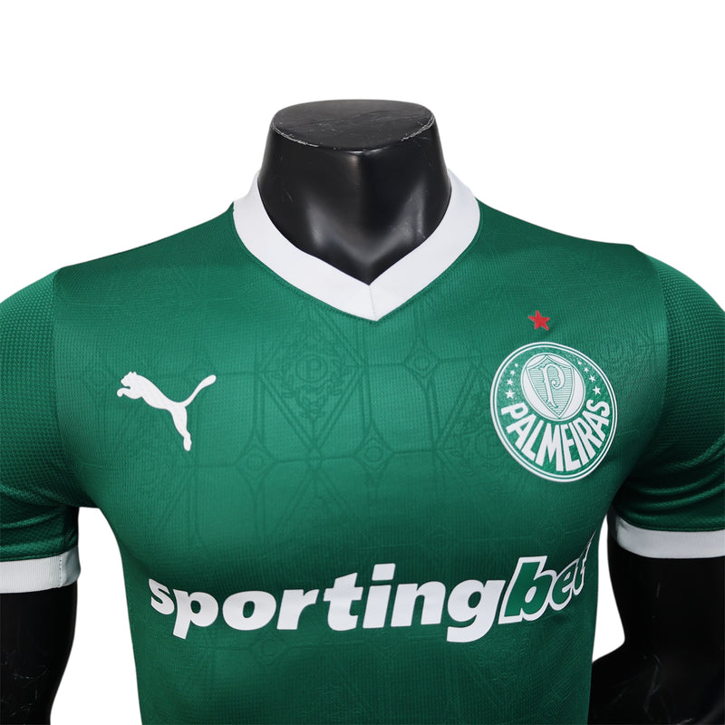 Camisola Puma Palmeiras 2025 Home Libertadores Patch