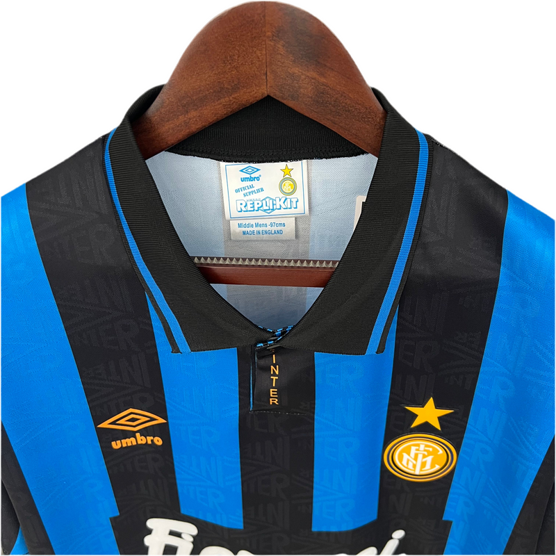 Camisola Principal Do Inter De Milão - 1992-94