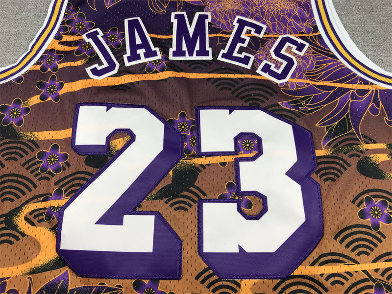 Jersey NBA Los Angeles Lakers Kobe Bryant “Japan” Special