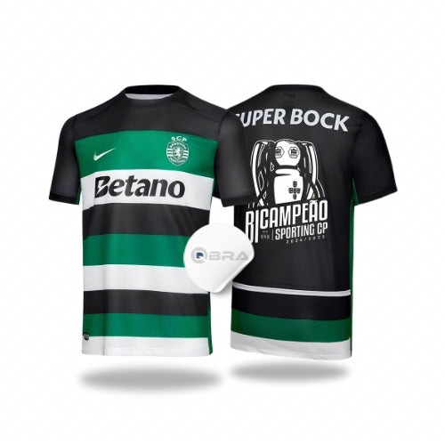 Camisola Sporting Principal 24/25 - Edição Bicampeão
