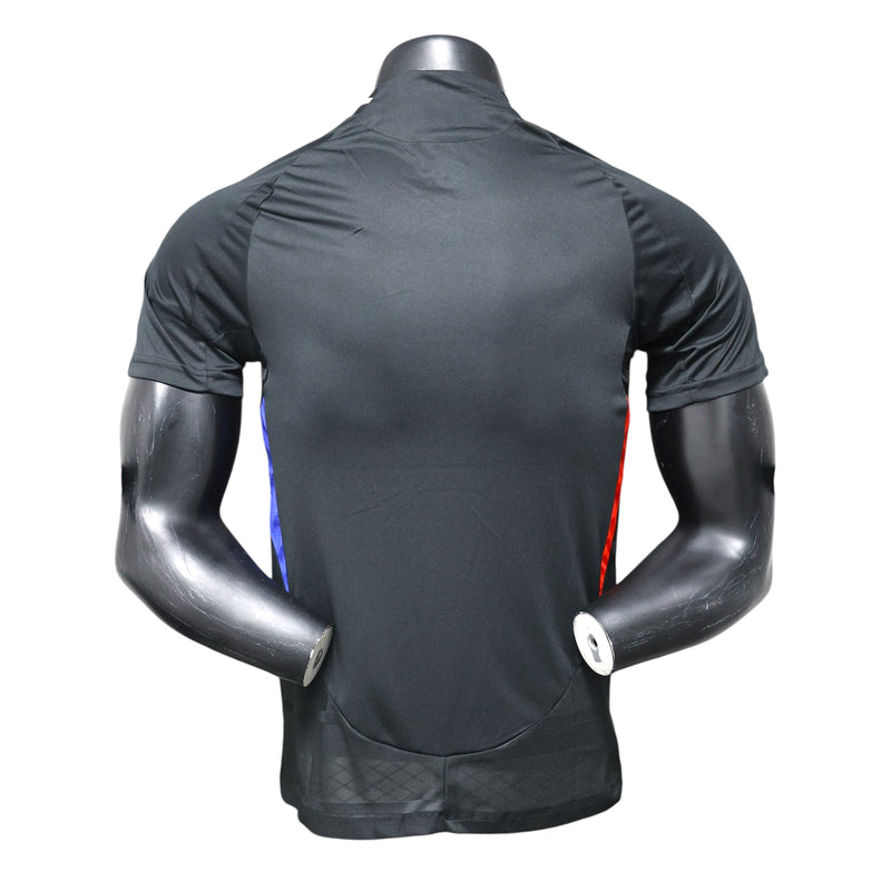 Camisola Olympique Lyon Adidas II 24/25 Versão Jogador Preta