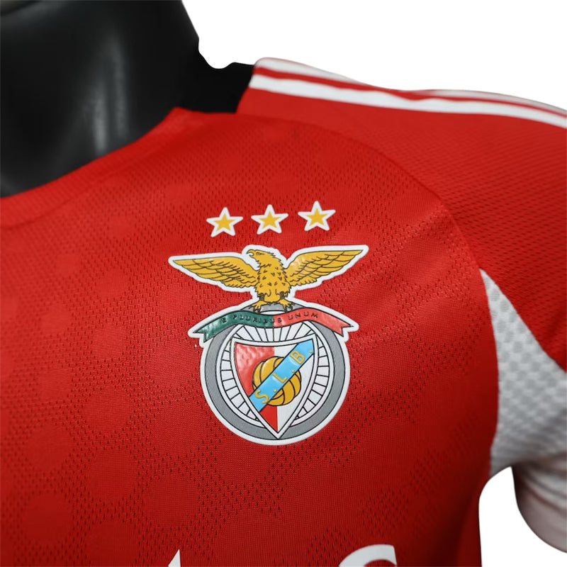 Camisa SL Benfica I 24/25 Adidas Jogador - Vermelho