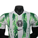 Camisola Jogador Nigéria Edição Especial Nike 25/26 Masculina Branca e Verde