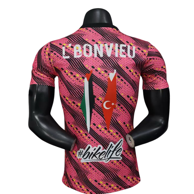 Camisola Seleção Palestina rosa - Capelli sport